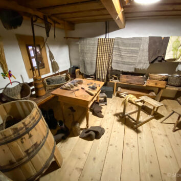Múzeum oravskej dediny Zuberec - vybavenie domu