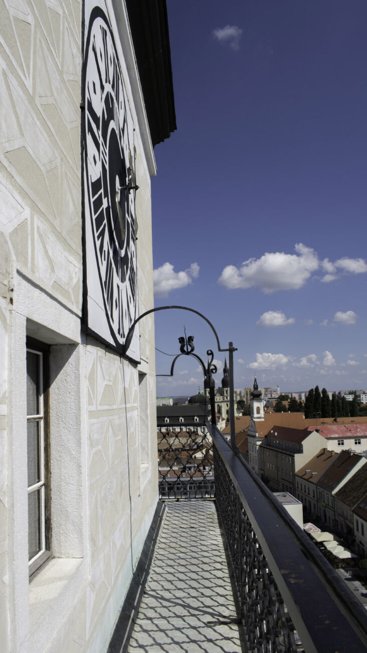 Hodiny na mestskej veži v Trnave